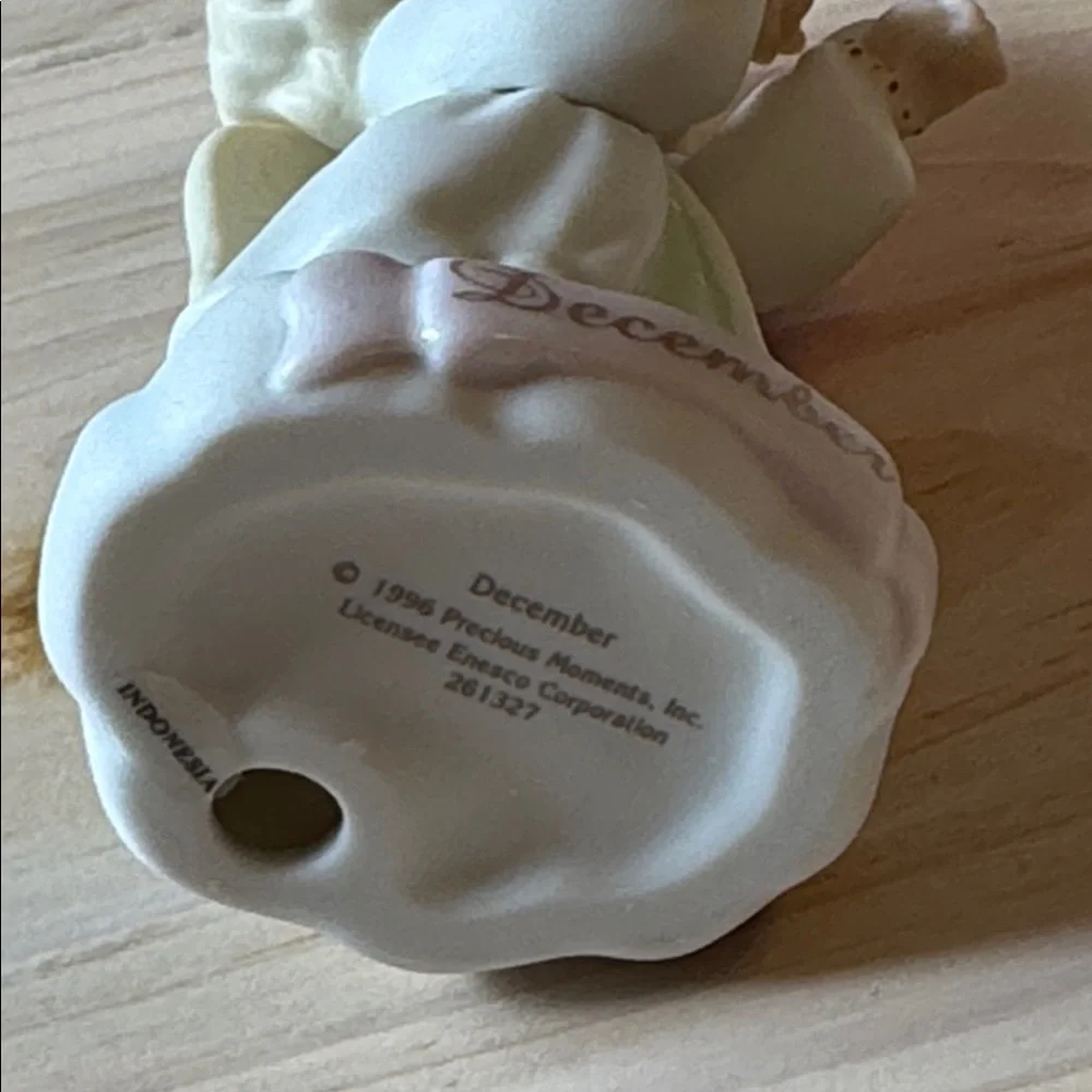 Precious Moments Porcelain Figurine Month Of December Model #261327